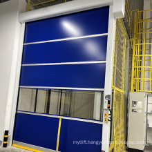 High-Speed Elevator with Transparent Curtain Doors